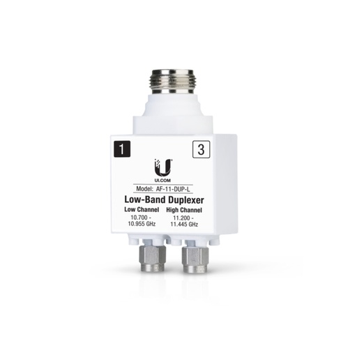[AF-11-DUP-L] AF-11-DUP-L adaptador de fibra óptica 1 pieza(s) Plata, Blanco