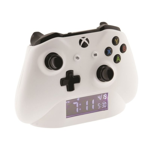 [PP7898XB] XBOX Reloj despertador digital Blanco