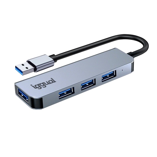 [IGG319246] Hub USB-A 3.0 x 4 puertos USB-A 3.0