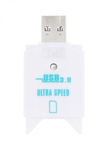 [READERSD3] READERSD3 lector de tarjeta USB 3.2 Gen 1 (3.1 Gen 1) Interno Blanco