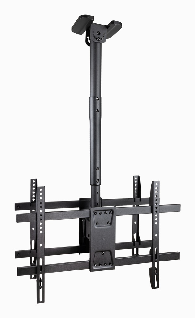Soporte de Techo para 2 Pantallas 43"-86", Negro