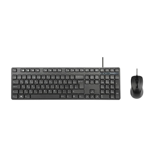[AKM622ES] AKM622ES teclado Ratón incluido Universal USB QWERTY Español Negro