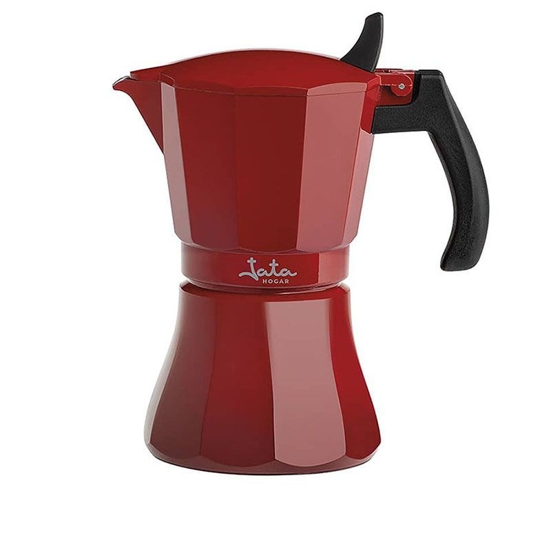 [HCAF2006] Cafetera de inducción roja vulcano