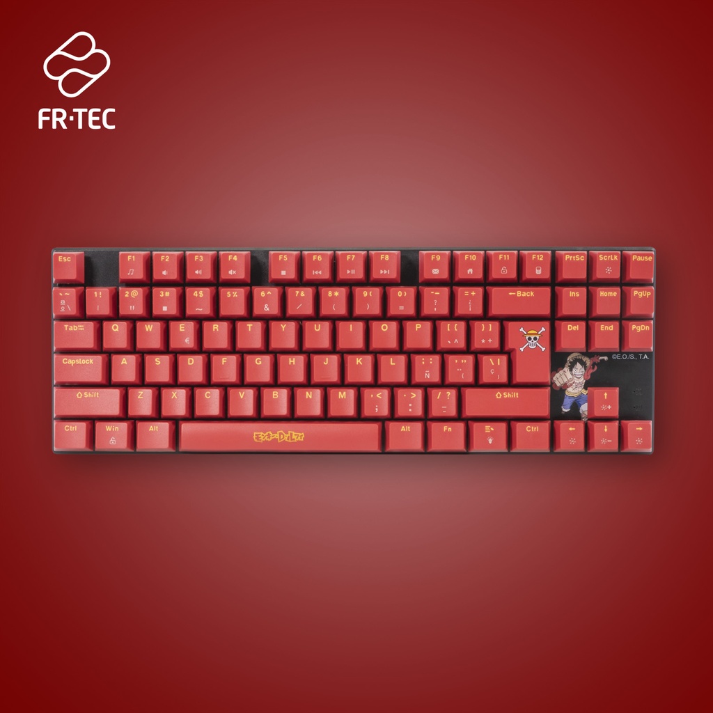 PC One Piece Keyboard Luffy