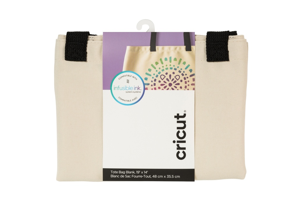 [2006829] Infusible Ink Tote Bag Beige, Negro Bolso grande
