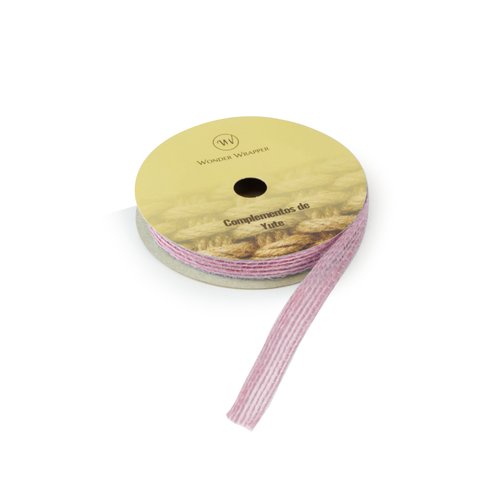 [3290054] CINTA REGALO YUTE R.3 m.10 mm ROSA