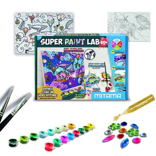 JUEGO MITAMA LABORATORIO PINTURAS