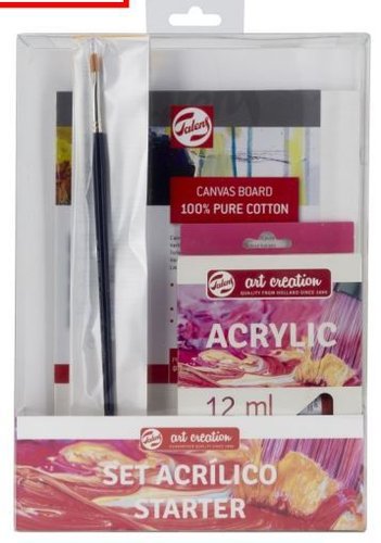 PINTURA ACRILICA TALENS SET STARTER