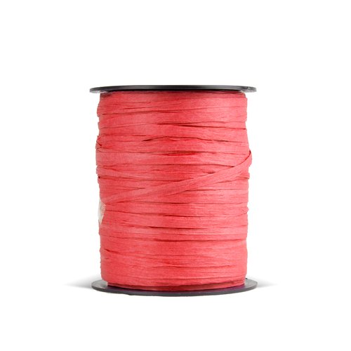 [3220007] CINTA REGALO RAFIA R.100 m.3,5 mm ROJO