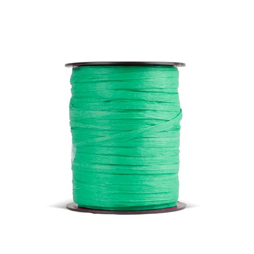 [3220004] CINTA REGALO RAFIA R.100 m.3,5 mm VERDE