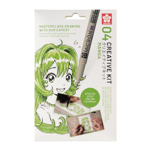 [POAK3B] SET CREATIVO SAKURA ART KIT MANGA
