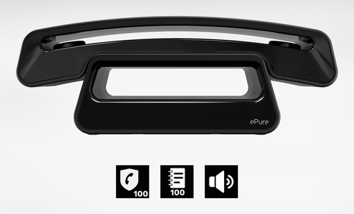 [ATL1428155] ePure#3 Iconic Teléfono DECT Identificador de llamadas Negro