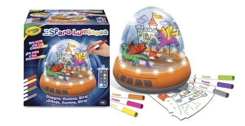 JUEGO CRAYOLA ESFERA LUMINOSA