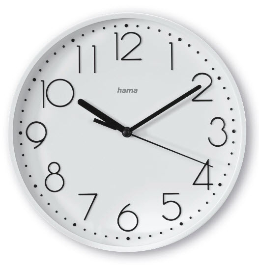 Salina Reloj de cuarzo Alrededor Blanco