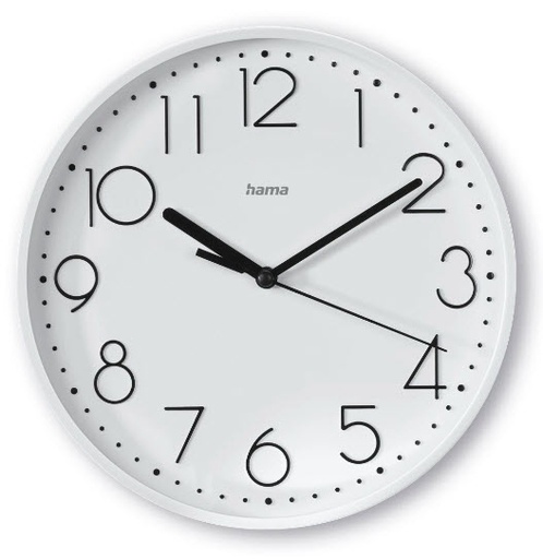 [00185867] Salina Reloj de cuarzo Alrededor Blanco
