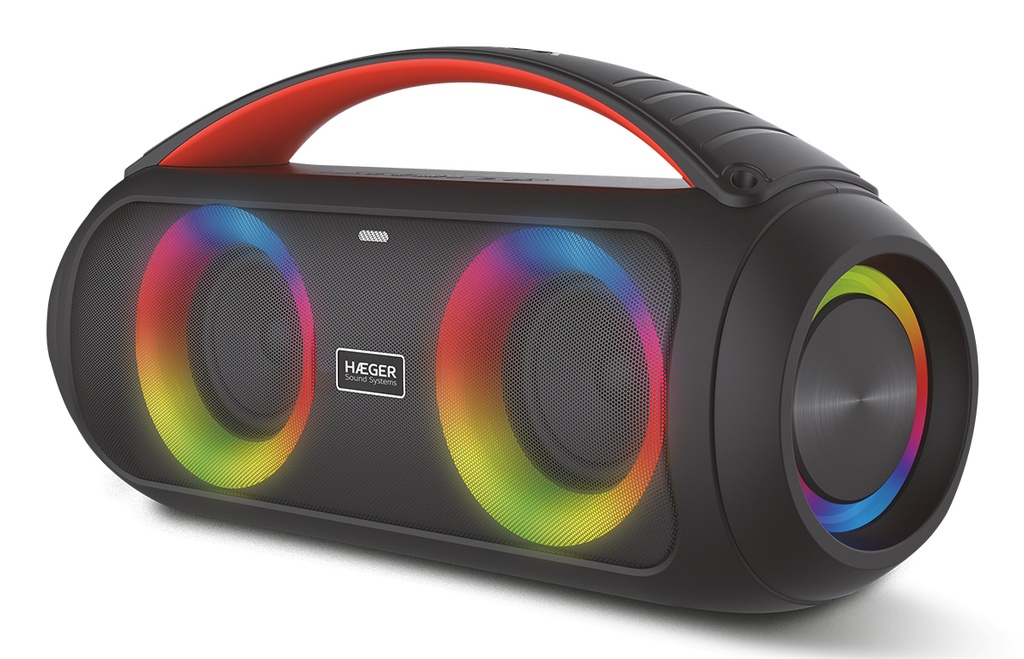 Cool Boom Altavoz portátil estéreo Negro 40 W