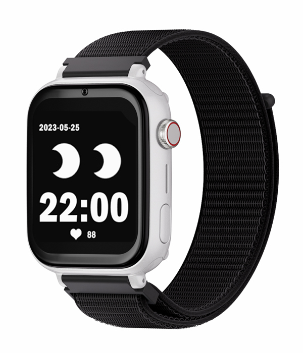 [GPSSWPBLANCTELNEGR] Save Family PLUS SmartWatch con GPS y llamada Blanco Correa Tela Negra NO INCLUYE SIM