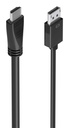 Cable conversor DisplayPort a HDMI 4K@60Hz, DP/M-HDMI/M, Negro, 5.0m