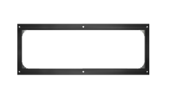 DS-DL126033W kit de montaje Negro Aluminio