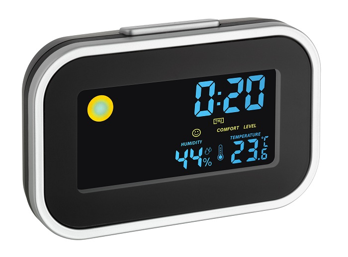 [60.2015] 60.2015 despertador Negro, Plata