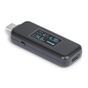 USBC-PWRTESTER comprobador de suministro de energía Negro