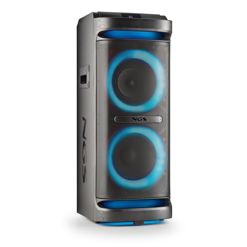 WILD SPACE 2 Altavoz portátil estéreo Negro 400 W