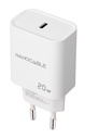 Cargador USB-C PD 20W, Blanco