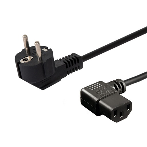 [CL-115] CL-115 cable de transmisión Negro 1,2 m IEC C13