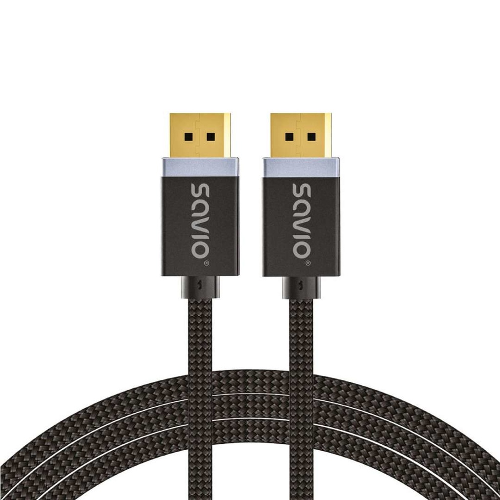 DisplayPort cable 2 m Black CL-166 Negro