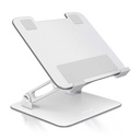 Soporte de Sobremesa 7-13 Ajustable Para Portatil / Tablet, Plata