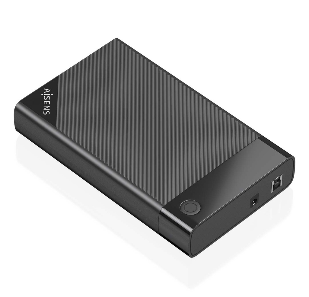 Caja Externa 3.5" ASE-3529B SATA A USB 3.0/USB3.1 Gen1, Negra