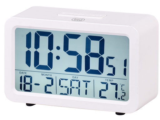 [0SL3P6001] SLD 3P60 Reloj despertador digital Blanco
