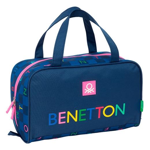SAFTA NECESER RECTANGULAR 8L BENETTON DAMERO