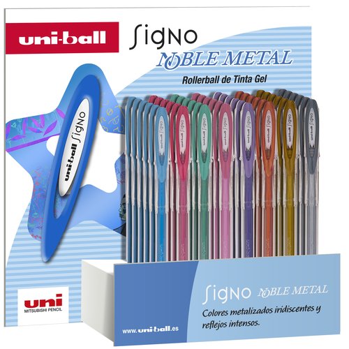 [182634907] BOLI UNI BALL SIGNO UM-120 METALLIC E/48