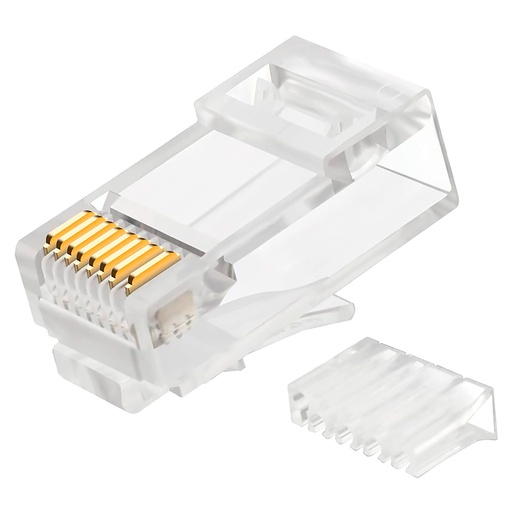 [AI80.06.106] AI80.06.106 conector RJ-45 Transparente