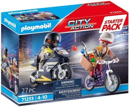 STARTER PACK FUERZAS ESPECIALES Y LADRON PLAYMOBIL