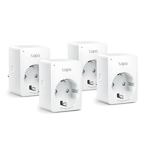 [P100(4-PACK)] Tapo P100 enchufe inteligente 2300 W Blanco