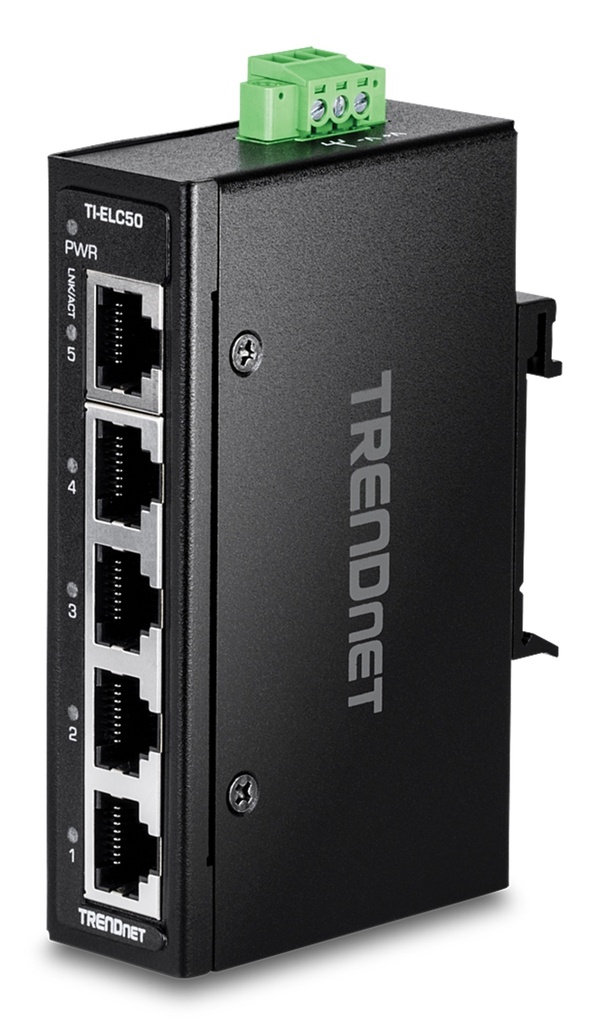 TI-ELC50 switch No administrado Fast Ethernet (10/100) Negro