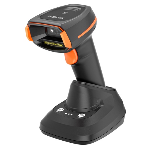 [APPLS24WSBS] appLS24WSBS Lector de códigos de barras portátil 1D/2D Negro, Naranja