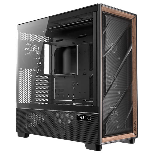 FLUX PRO EUV Full Tower Negro, Madera