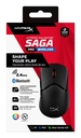 Pulsefire Saga Pro: ratón gaming inalámbrico (negro)