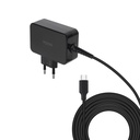 Cargador de portátil GAN USB-C PD 45W, Negro