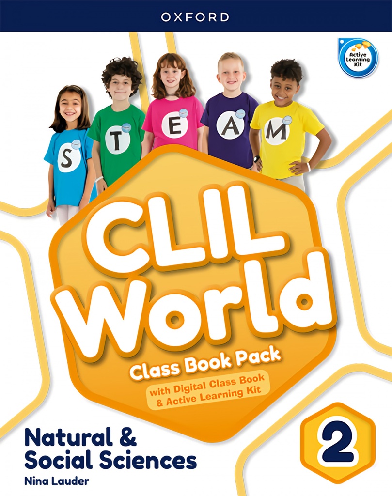 NATURAL &amp;SOCIAL 2 COURSEBOOK. CLIL WORLD 2023