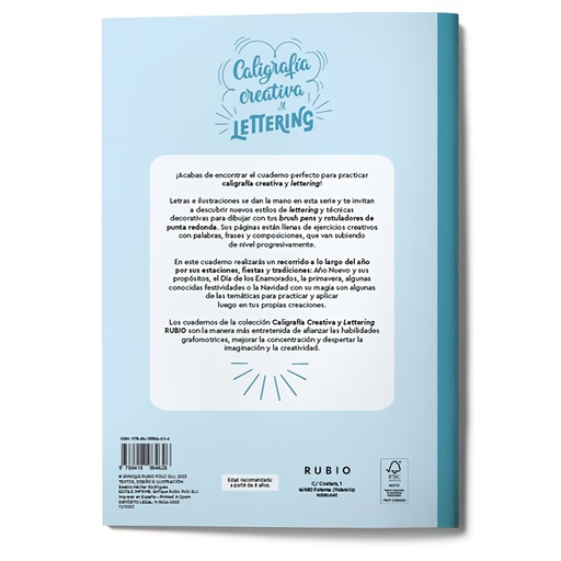 [LETT_ESTACIONES] CUADERNO RUBIO ESTACIONES Y FESTIVIDADES - Pack de 5 unidades