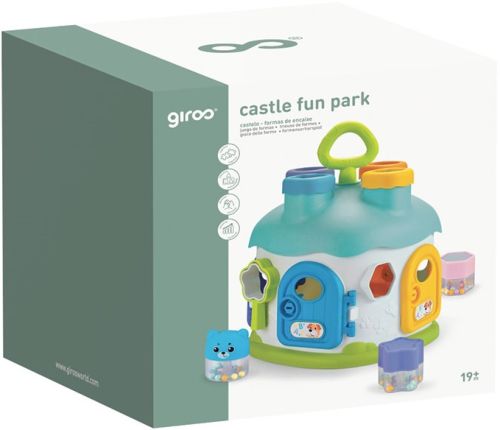 GIROS CASTILLO INFANTIL DE FORMAS GEOMETRICAS