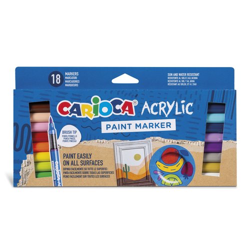 ROTUL.ACRILICO CARIOCA CAJA 18