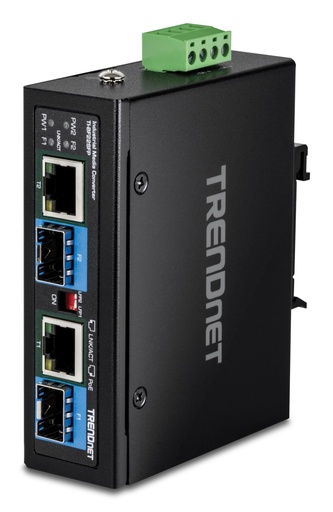 [TI-BF22SFP] TI-BF22SFP convertidor de medio 1000 Mbit/s Negro