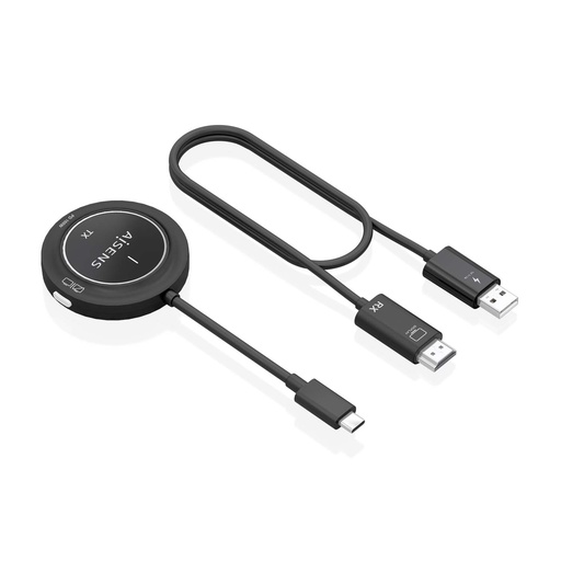 [ASWL-H2KC30M004-BK] USB-C A HDMI Inalambrico 1080P 30m + USB-C PD 100W, Negro