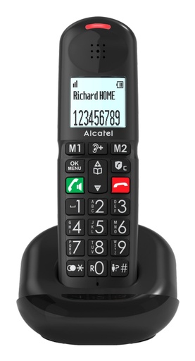 [ATL1428452] XL685 Duo EWE Teléfono analógico Identificador de llamadas Negro