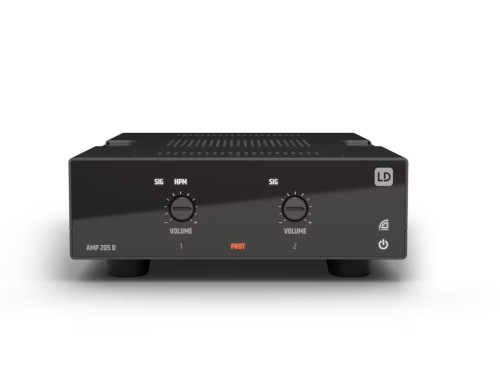 LD SYSTEMS SOUND SERIE TICA (LDAMP205D) DANTE- ENABLED AMPLIFIER 2X50 W 4 OHM